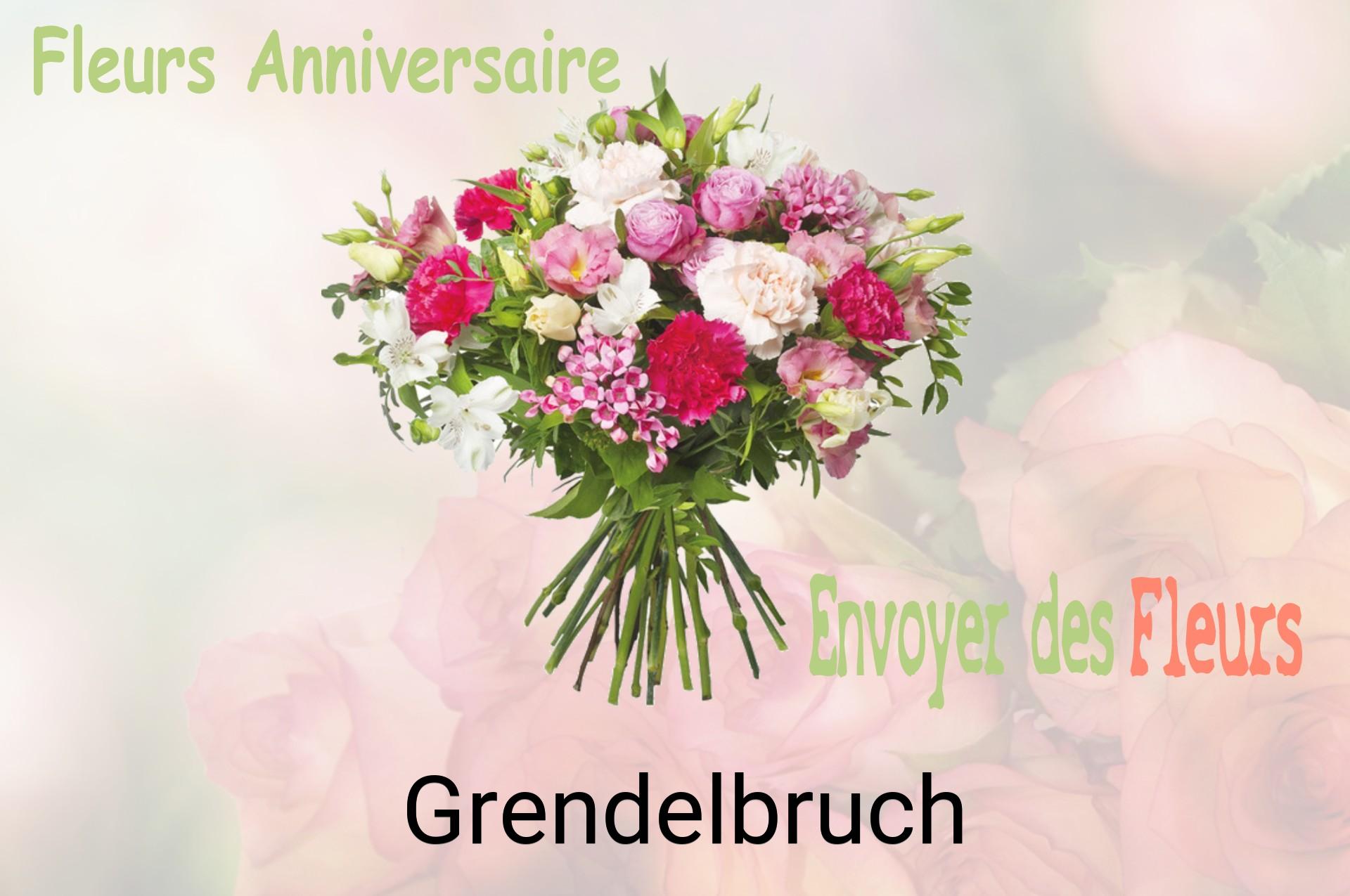 Bouquet de fleurs d’anniversaire livré à Grendelbruch